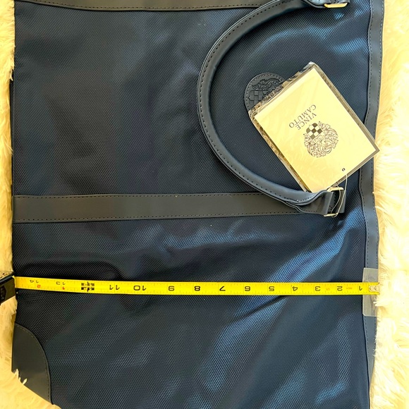 Vince Camuto Duffel Bag. Color: Cobalt Blue - Picture 4 of 5